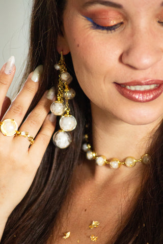 Ensemble parure bijoux de cérémonie haut de gamme. Bijoux Mariage et Cérémonie Ensemble parure bijoux de cérémonie haut de gamme. Bijoux Mariage et Cérémonie