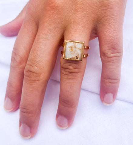 Bague Carré Blaü Bague Carré Blaü