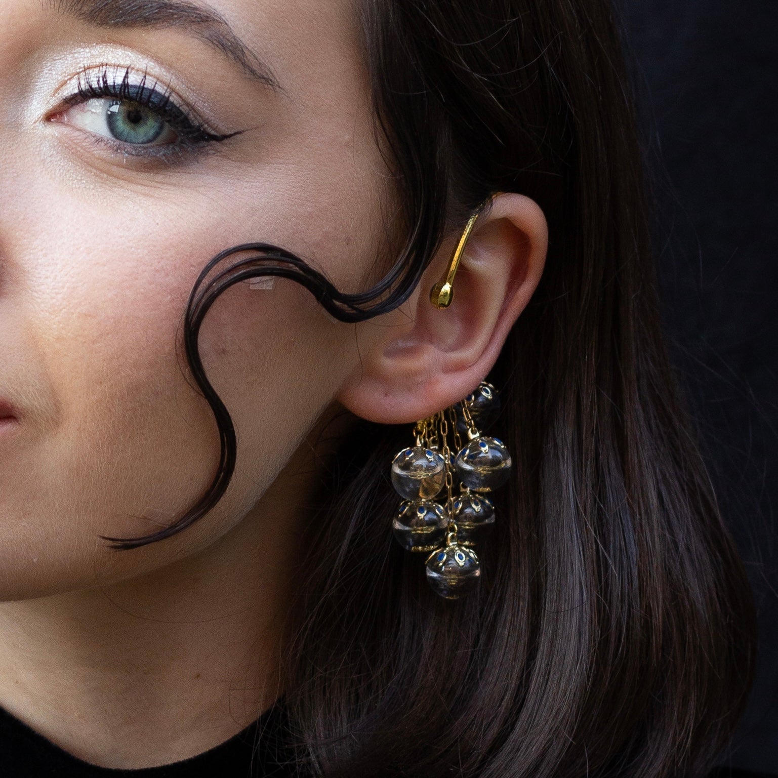 Bijou d'oreille Poseidon