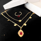 Coffret Collier Double & Bague