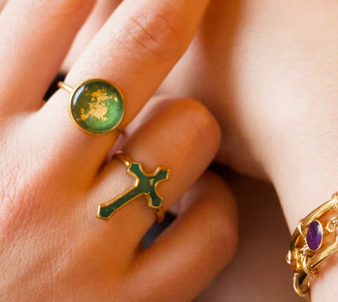 Bague Croix