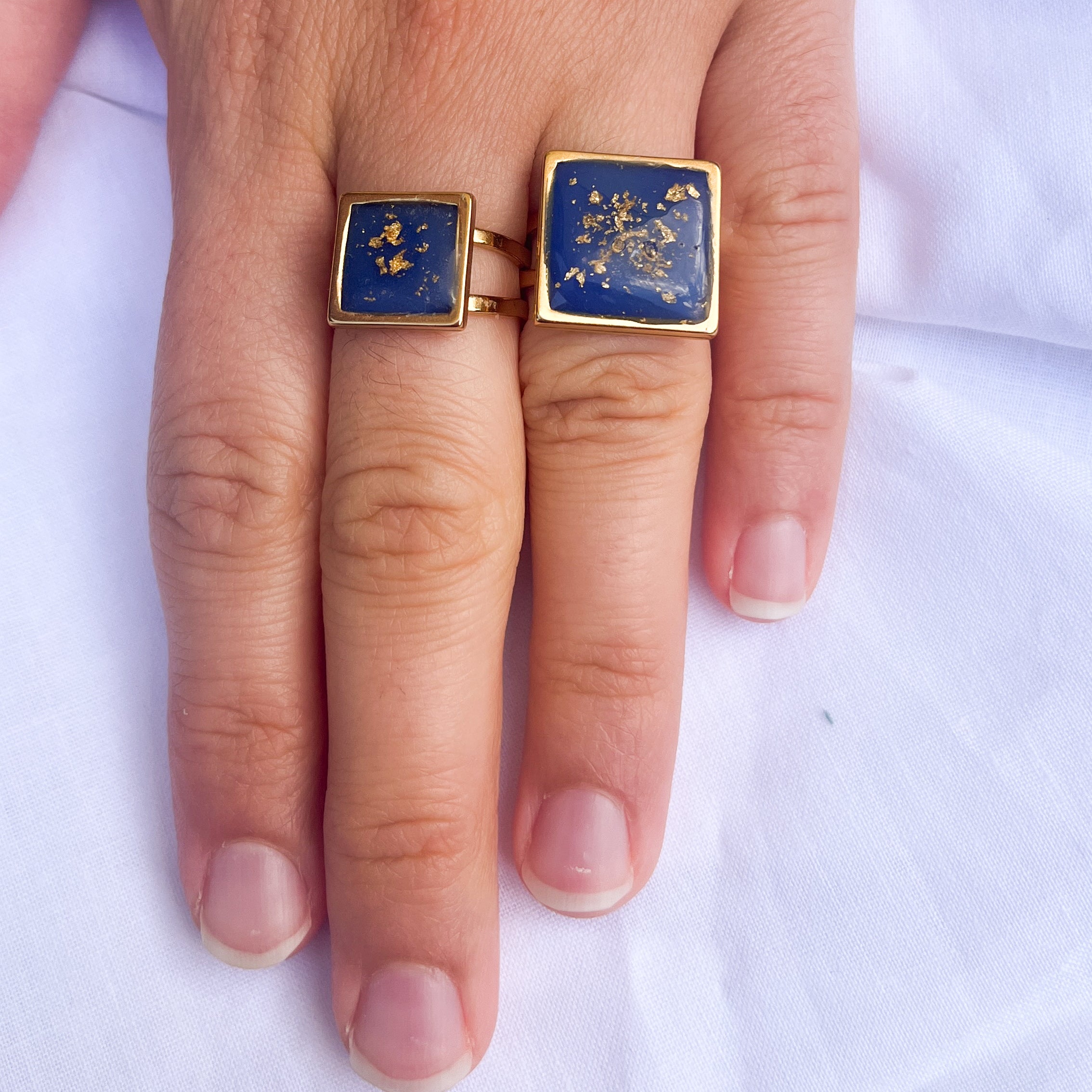 Bague Carré Blaü