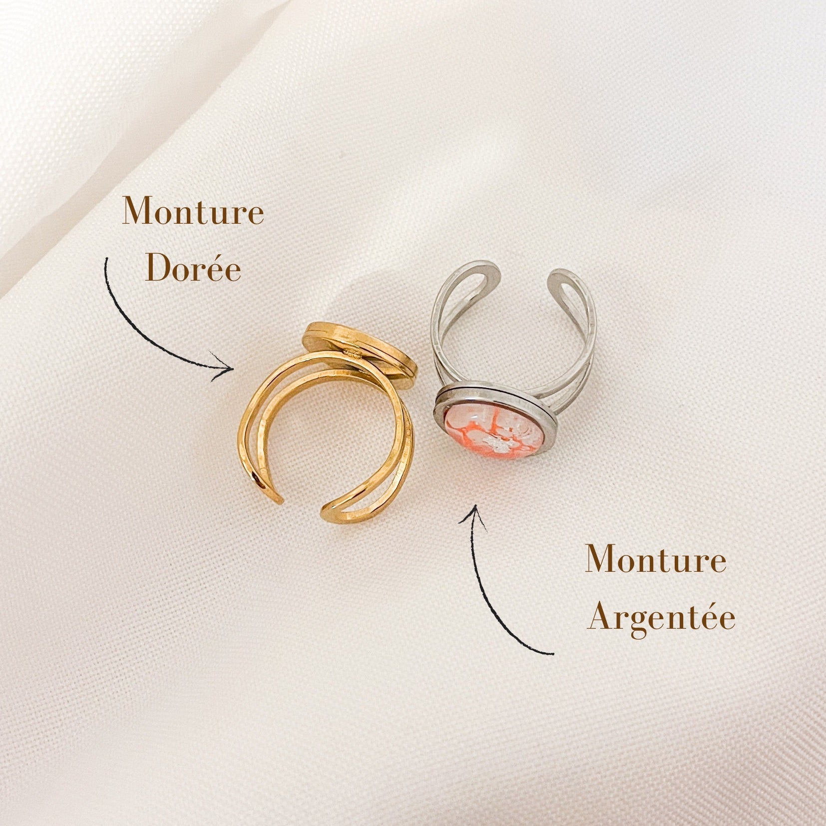 Bague Artemis (Argentée/ Dorée)