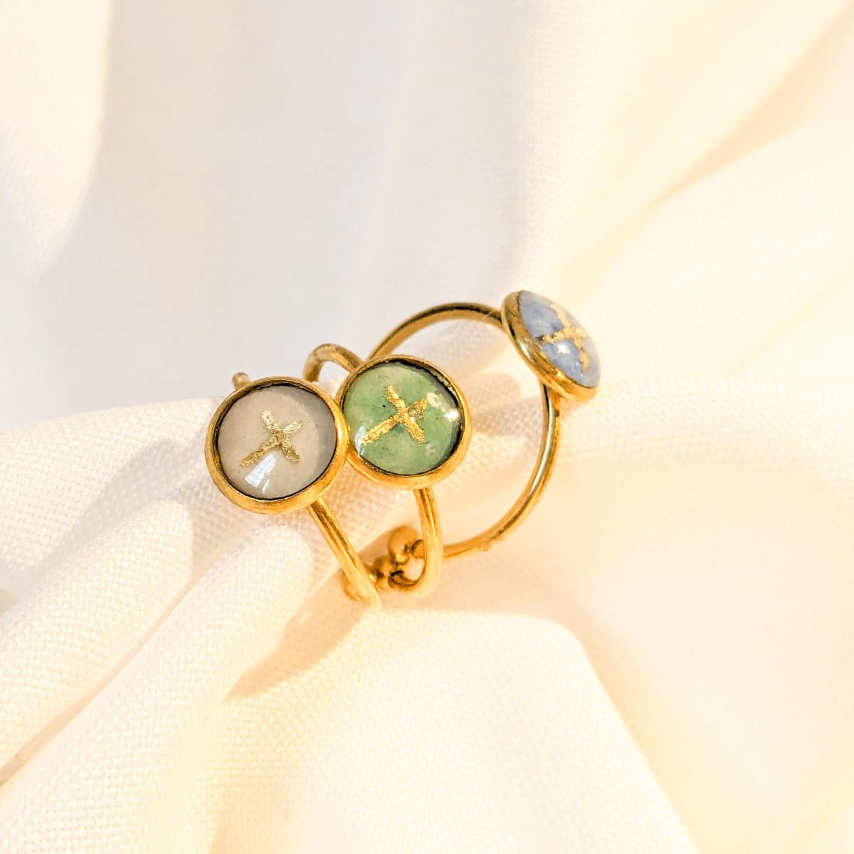 Bague Dessin Croix