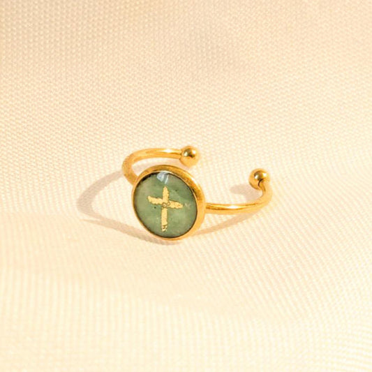 Bague Dessin Croix