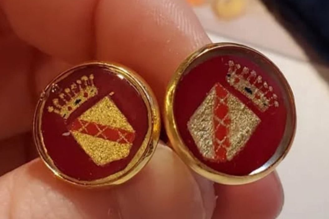 Boutons de manchettes personnalisés