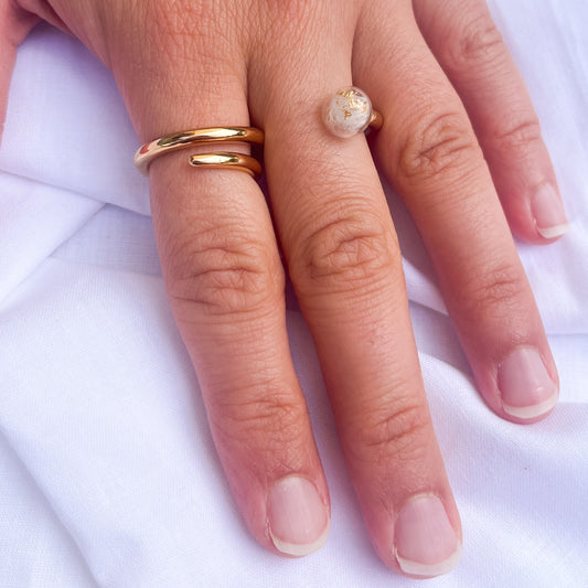 Double Bague Plüm