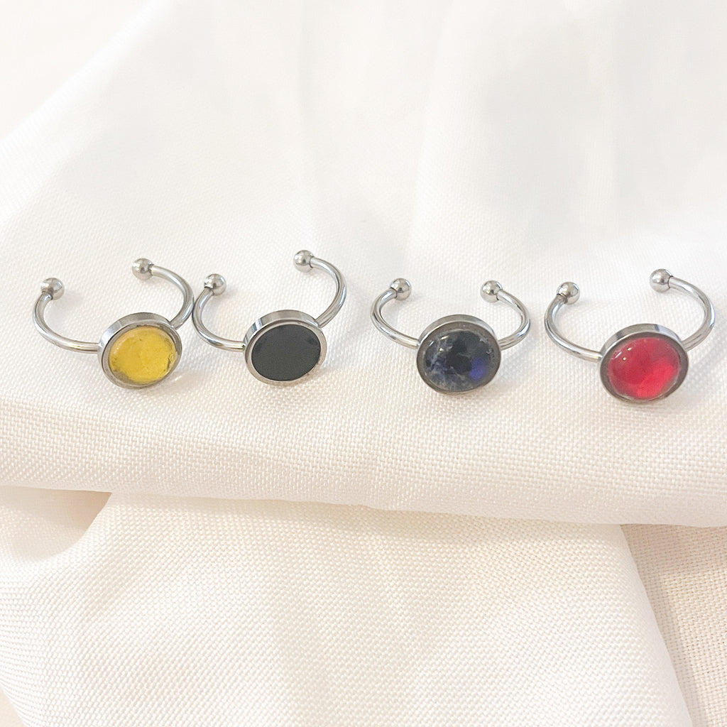 Bague Edos (dorée ou argentée)