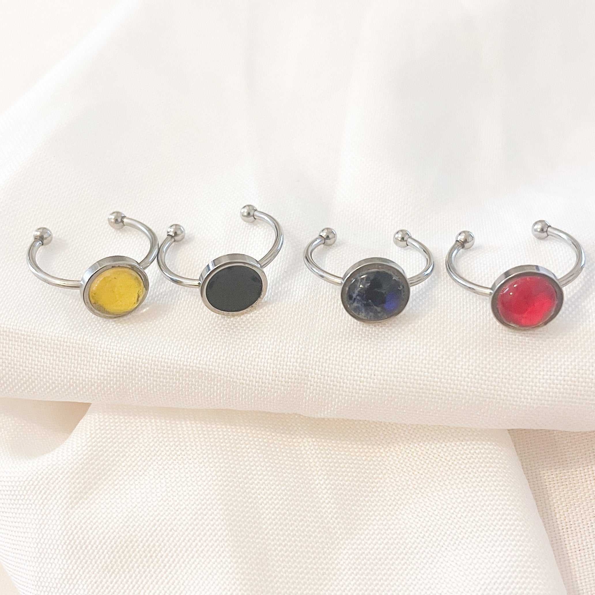 Bague Edos (dorée ou argentée)