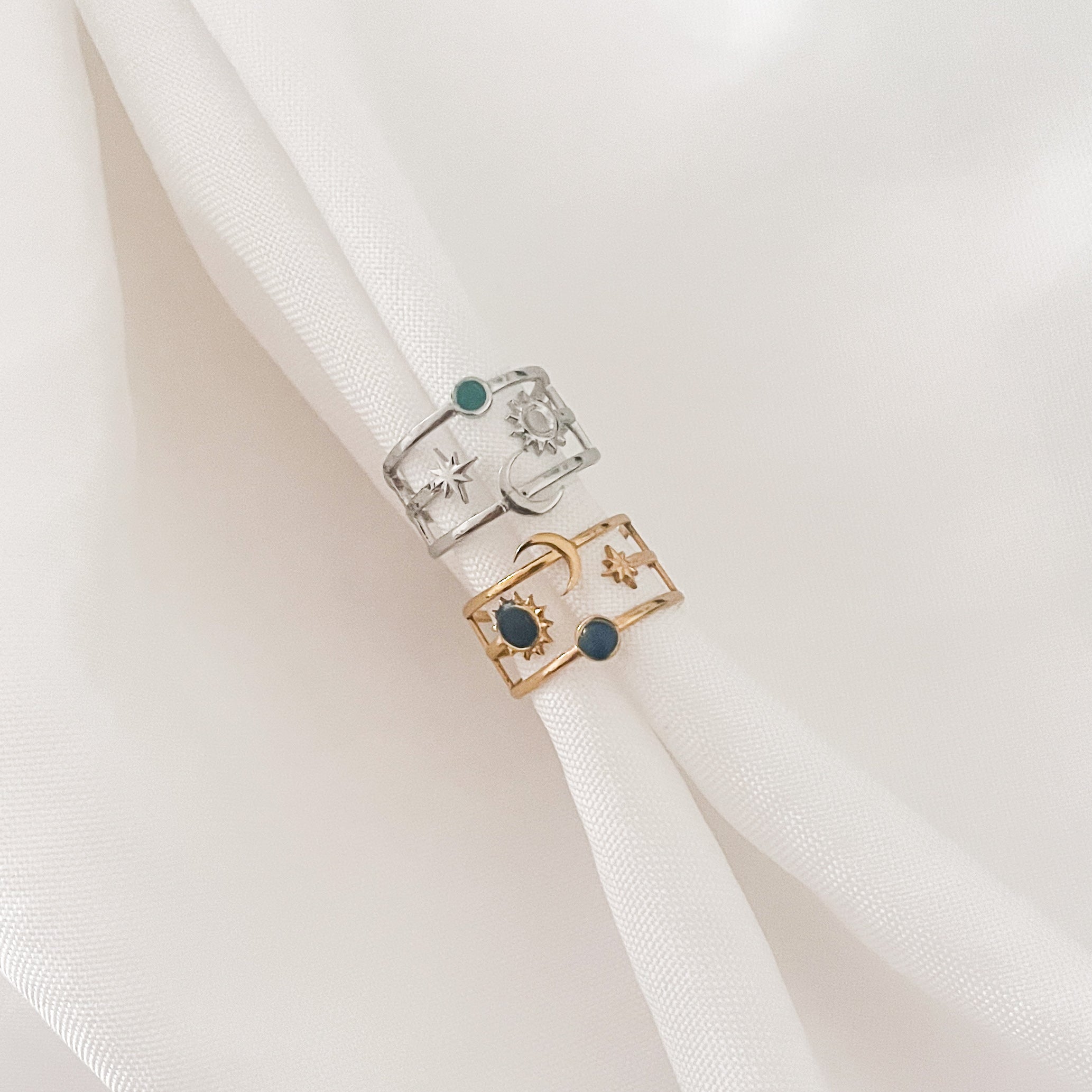 Bague Déméter (Argentée & Dorée)