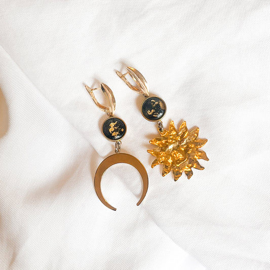 Boucles d'Oreilles Séléné