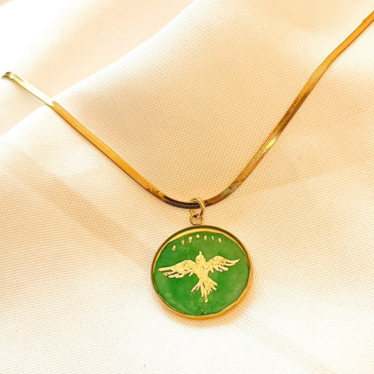 pendentif personnalisable colombe