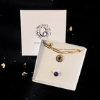 Coffret Bleu Collier & Bague
