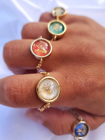 Bague chaîne Galène